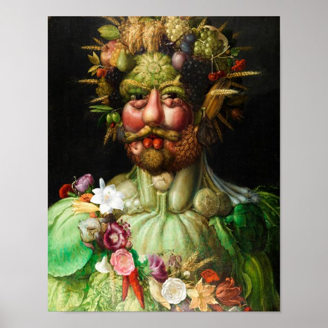 Giuseppe Arcimboldo: Vertumnus Poster (Front)