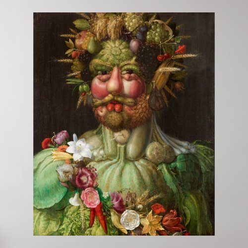 Giuseppe Arcimboldo _ Vertumnus Poster