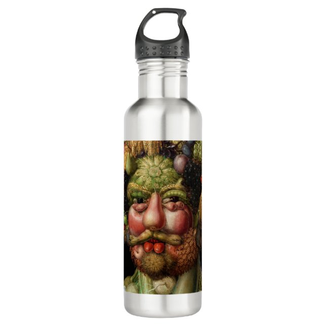 Giuseppe Arcimboldo - Vertumnus Stainless Steel Water Bottle (Front)