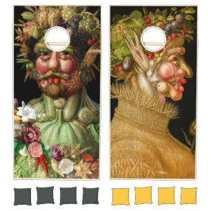 Giuseppe Arcimboldo - Vertumnus & Summer Cornhole Set