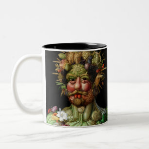 Giuseppe Arcimboldo - Vertumnus Two-Tone Coffee Mug