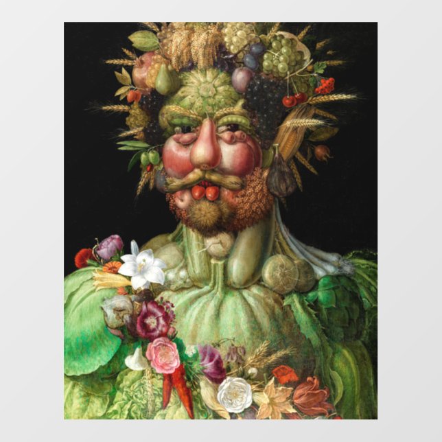 Giuseppe Arcimboldo - Vertumnus Wall Decal (Front)