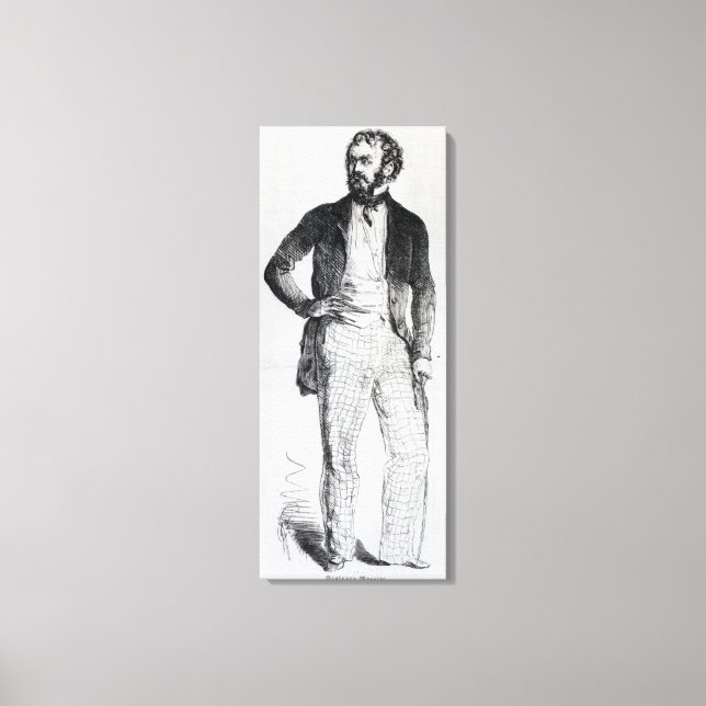 Giuseppe Mazzini Canvas Print (Front)