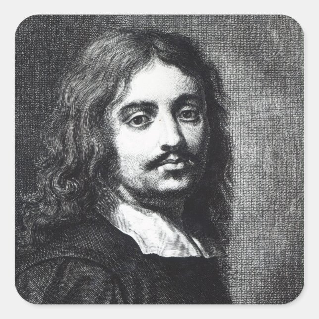 Giuseppe Ribera Square Sticker (Front)