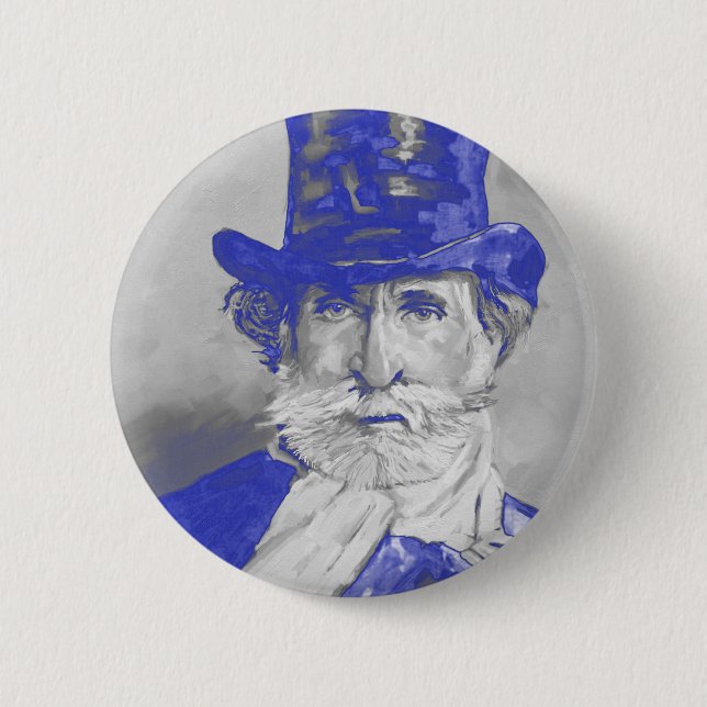 Giuseppe Verdi Button (Front)