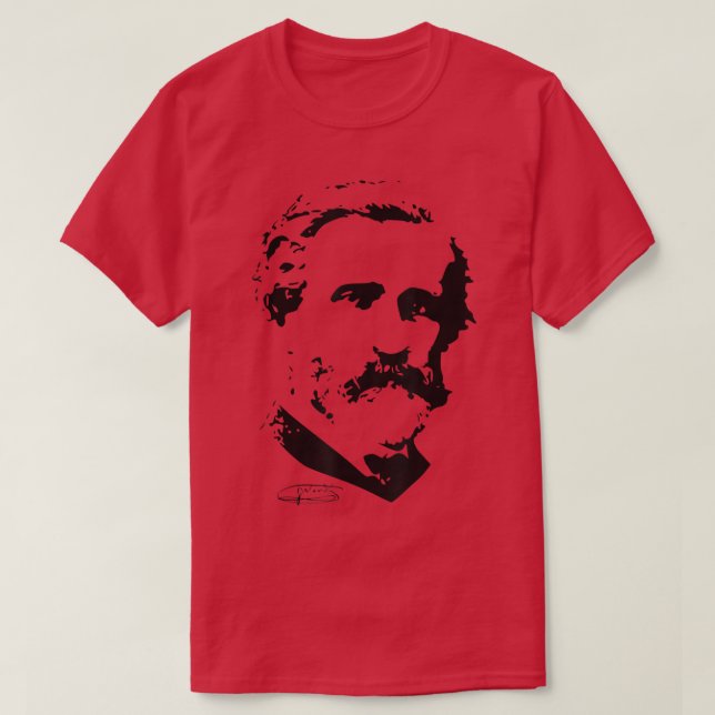 Giuseppe Verdi Classical Music Composer Retro 950 T-Shirt (Design Front)