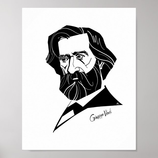 Giuseppe Verdi Poster (Front)