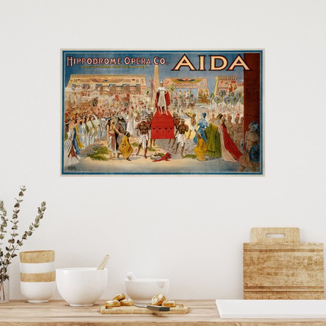 RETNA (レトナ) 'Verdi: Aida' ポスター 2016年 真作 RETNA (レトナ) 'Verdi: Aida' ポスター 2016年 真作 The Metropolitan