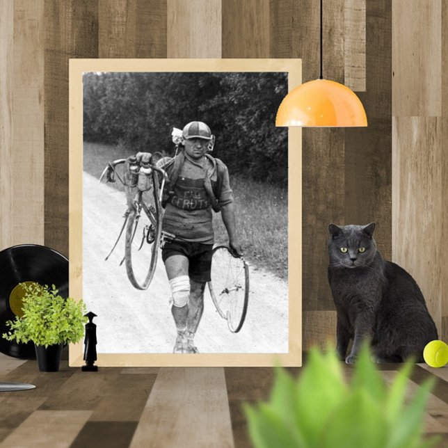 Giusto Cerutti Tour de France 1928 After The Wreck Poster (Creator Uploaded)