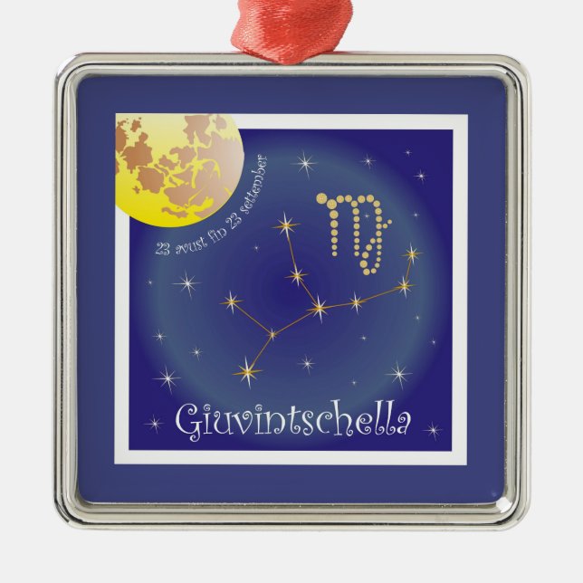 Giuvintschella 23 avust fin 23 settember Ornament (Front)