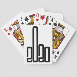 Give 2020 The Finger 2020 Sucks Poker Cards