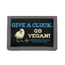 Give A Cluck. Go Vegan!