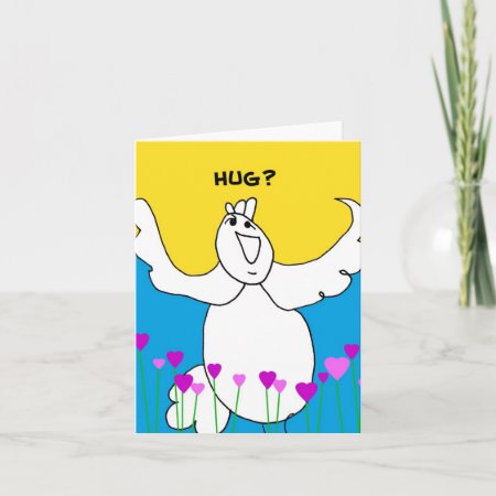 Give A Hug Notecard