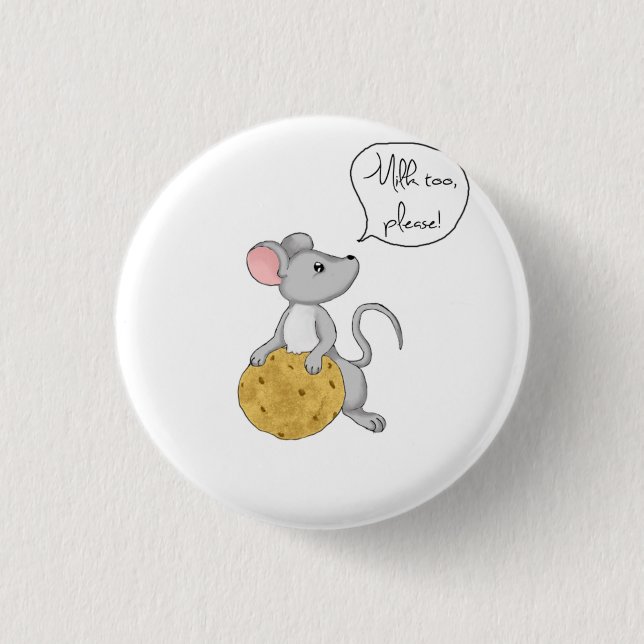 Give a Mouse a Cookie Button (Front)