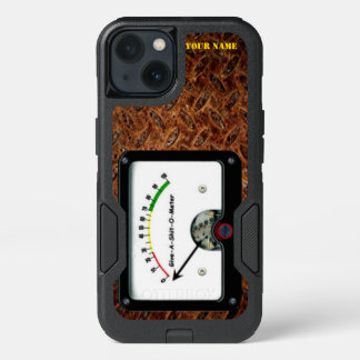 GIVE A SHITTE-O- METER (Horizontal) iPhone 13 Case