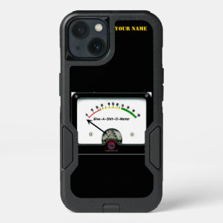 GIVE A SHITTE-O- METER iPhone 13 CASE