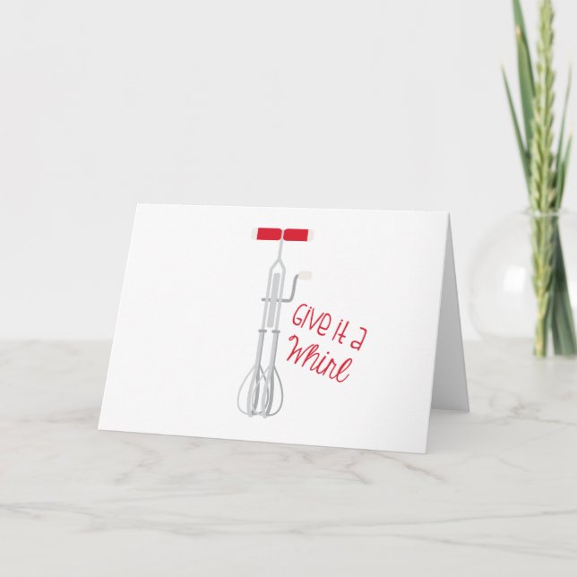 Give A Whirl Card (Front)