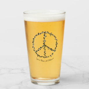 Give Bees A Chance Glass