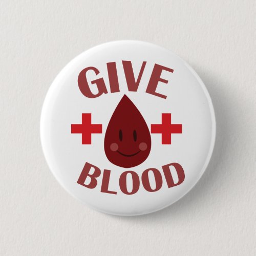 Give Blood Button