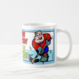 Give Blood! Play Hockey! Coffee Mug