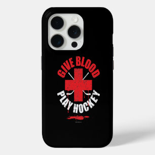 Give Blood. Play Hockey. iPhone 5 case