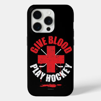 Give Blood. Play Hockey. iPhone 5 case
