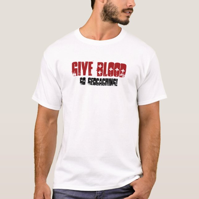 Give Blood T-Shirt (Front)