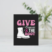 give cancer the boot breast cancer awareness (Standing Front)