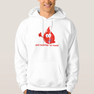 Give Diabetes the Finger Hoodie