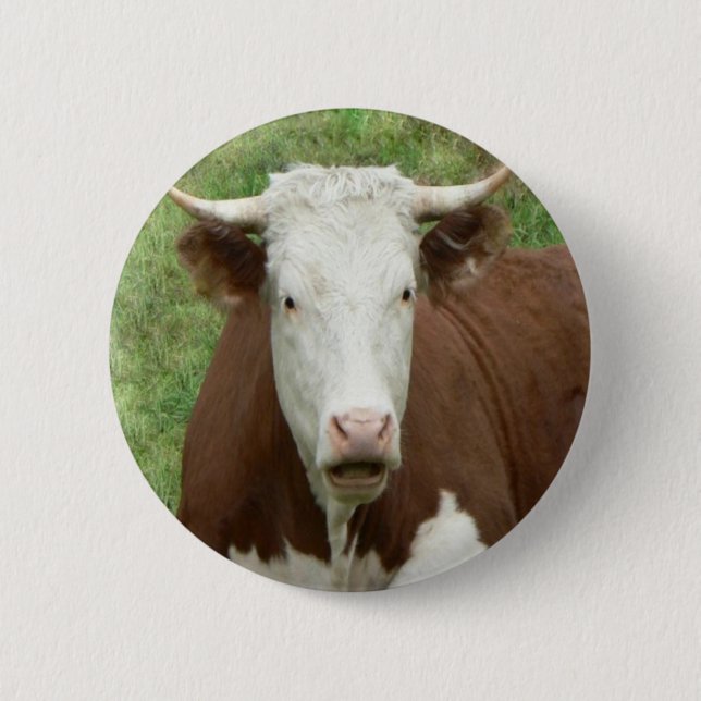 Give 'Em the Bird For Thanksgiving Pinback Button (Front)