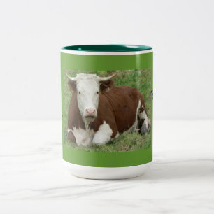 Give 'Em the Bird For Thanksgiving! Two-Tone Coffee Mug
