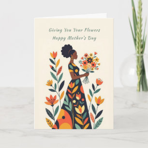 Give Her Flowers Mother's Day Card