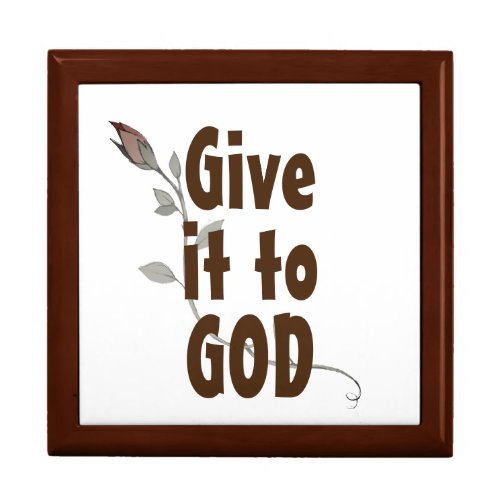 Give it to God Christian Gift Box