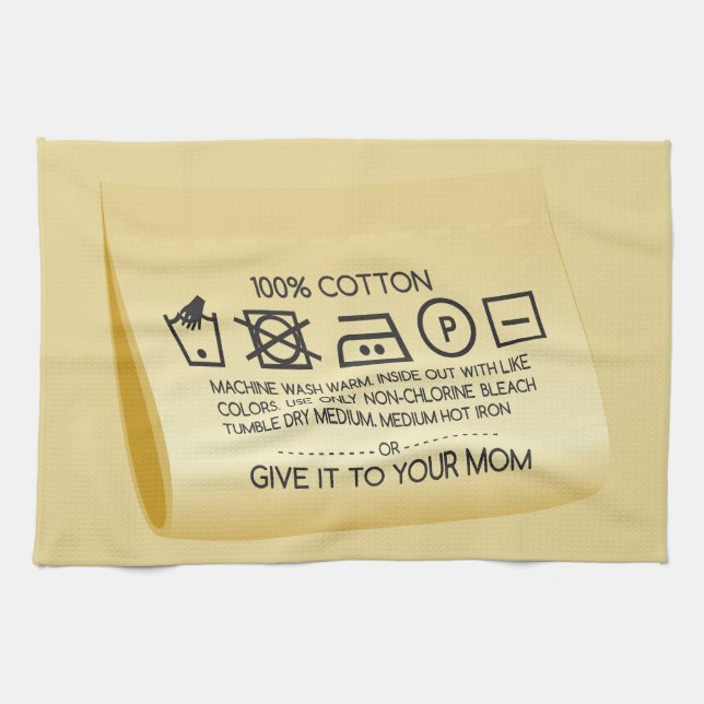 Give it to your mom 1 kitchen towel (Horizontal)