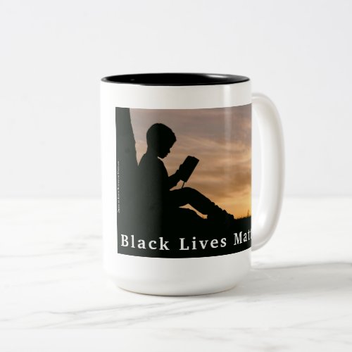 Give Light Ella Baker quote Two_Tone Coffee Mug