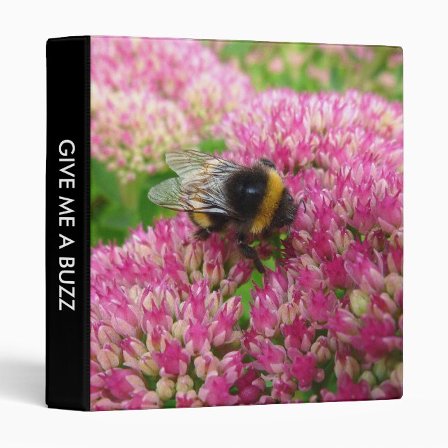 Give Me a Buzz (1in) Binder (Front/Spine)