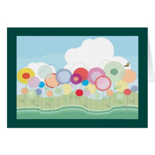 "Give Me a Buzz" Card (Front Horizontal)