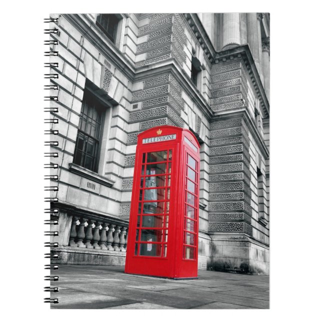 Give Me a Call When You're in London Notebook (Front)