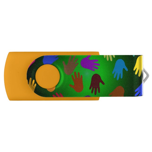 Give Me a Hand USB Flash Drive (Front)
