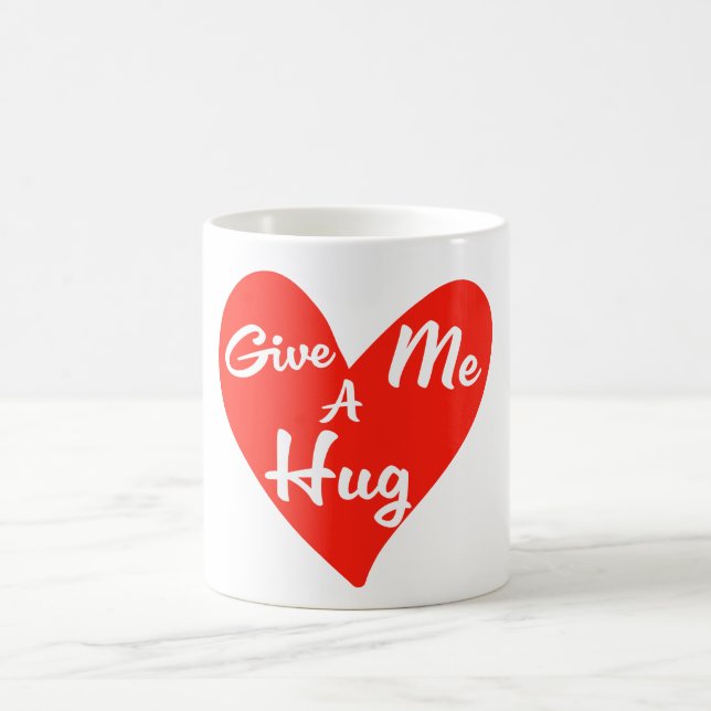 Give me a Hug Coffee Mug (Center)