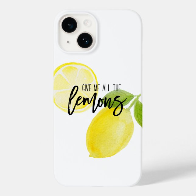 Give me all the lemons Case-Mate iPhone 14 case (Back)