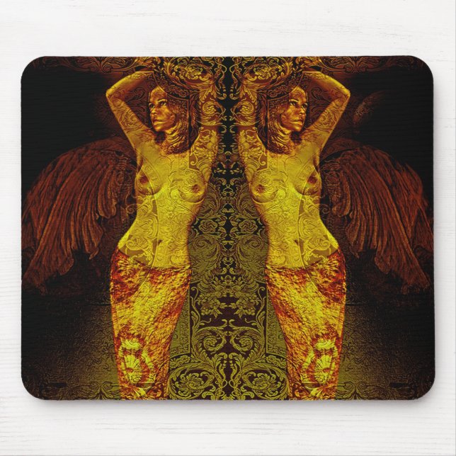 Give Me An Angel Mouse Pad (Front)