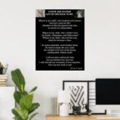 GIVE ME BACK MY SON poem Poster (Home Office)