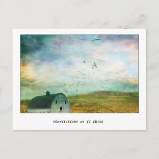 give me back the open sky - postcard