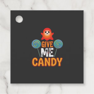 Give Me Candy Halloween Ghost_1 Favor Tags