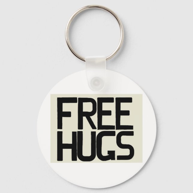GIVE ME FREE HUGS KEYCHAIN (Front)