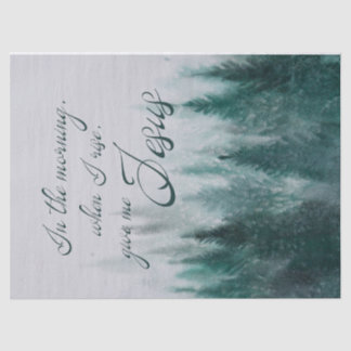 Give Me Jesus Pine Tree            Tissue Paper