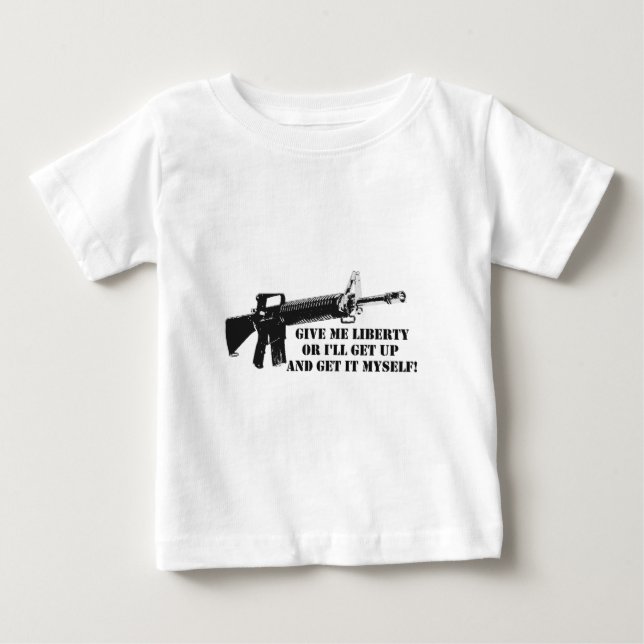 Give me Liberty A.png Baby T-Shirt (Front)