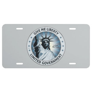 Give Me Liberty License Plate