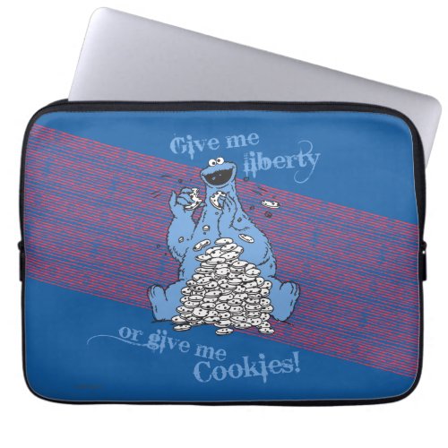 Give Me Liberty or Give Me Cookies Laptop Sleeve